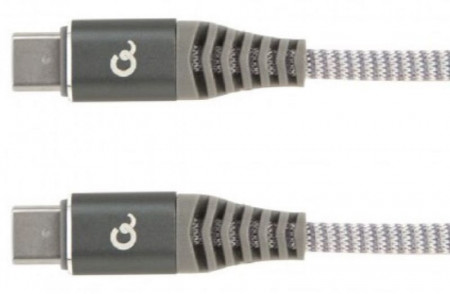 Kabl Type C na TYPE C, Gembird CC-USB2B-CMCM60-1.5M, 60W punjenje, 1,5m