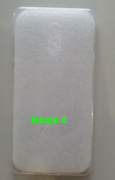 Silikonska maska leđa Nokia 6 providna