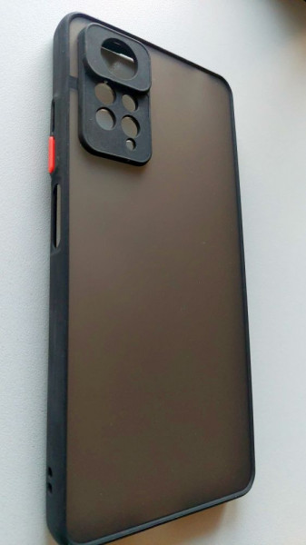TPU maska BORDER za Xiaomi Redmi Note 11 Pro 5G i 4G 2022 (6.67") crna