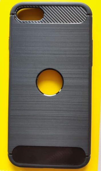 TPU maska BRUSHED za iPhone 7, iPhone 8, iPhone SE 2020 (4.7") crna