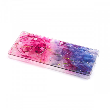 TPU maska Clear space za Huawei Honor Magic5 Lite 2023, Honor X40 2022 (6.67") LJUBIČASTA