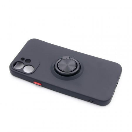 TPU maska MATTE RING za iPhone 12 Mini 2020 (5.4") crna ili plava