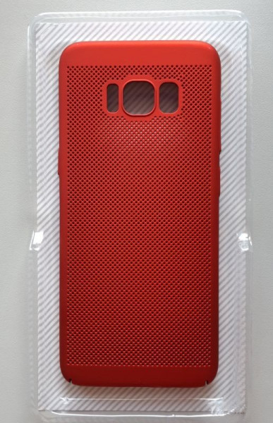 TPU/PC BREATH maska za SM-G950F GALAXY S8, crvena