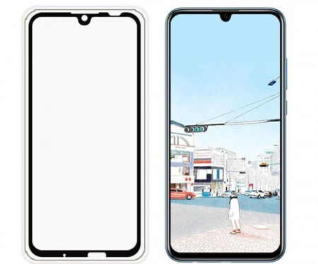 Zaštitno staklo za Huawei Honor 10 Lite, P smart 2019 Glass 5D FULL GLUE, ZAKRIVLJENO crni rubovi