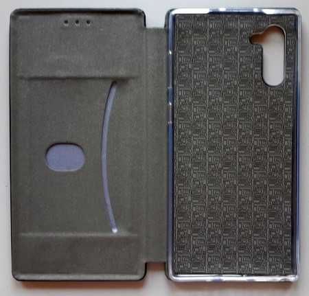 Preklopna futrola LEATHER za Samsung SM-N970F, Galaxy Note 10 2019 (6.3"), crna