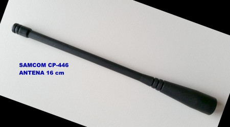 SAMCOM Antena 16 cm za voki toki stanice CP-500, CP-120, CP-446, S-446