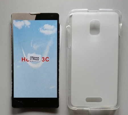 TPU Maska PUDDING Alcatel OT-5022X, POP STAR 3G providna, leđa mat