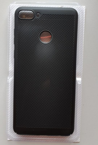 TPU/PC BREATH maska za Huawei Y9 2018, crna
