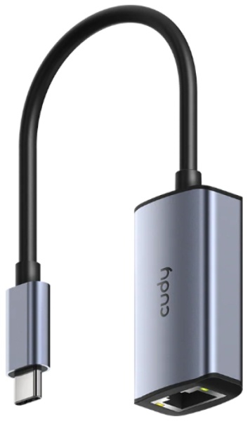 USB Type-C na LAN RJ-45 ženski, Cudy UE10C USB-C, Gigabit Ethernet Adapter,10/100/1000 Mbps Ethernet Port