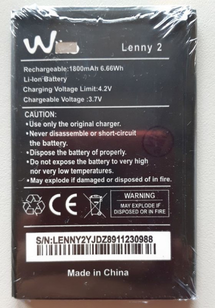 Baterija za WIKO Lenny 1, Lenny 2, Lenny 3, Wiko Jerry
