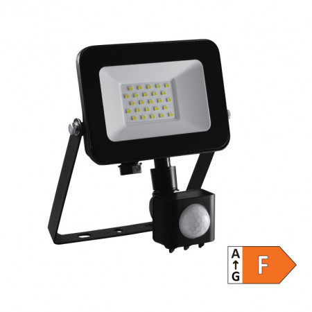 LED reflektor sa senzorom 20W Prosto LRF024SW-20W/BK 6000K hladno bela