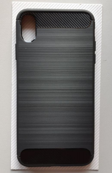 Maska BRUSHED za iPhone XS MAX (6.5") 2018, crna