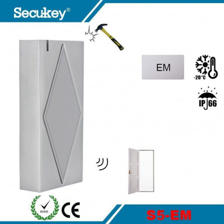 Metalna vodootporna samostalna kontrola pristupa karticom Secukey S5-EM