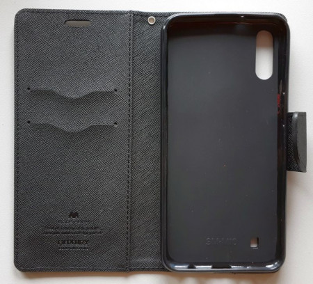 Preklopna futrola MERCURY za Samsung SM-M105F, Galaxy M10 2019 (6.2") crna
