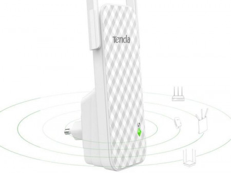 Tenda A9 WiFi ripiter, router 300Mbps Repeater Mode Client+AP white