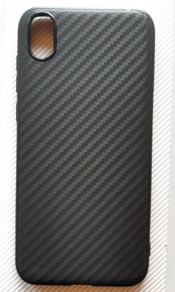 TPU maska CARBON za Huawei Y5 2019, Honor 8S, AMN-LX9 (5.71") crna