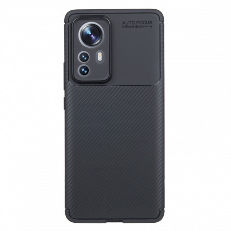 TPU maska CARBON za Xiaomi Mi 12 PRO 2021 (6.73") crna