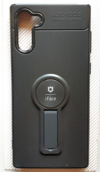 TPU maska iFACE za Samsung SM-N970F, Galaxy Note 10 2019 (6.3"), CRNA