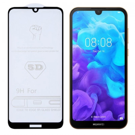 Zaštitno staklo 5D Full Glue za Huawei Y5 2019, Honor 8S, AMN-LX9 (5.71") zakrivljeno