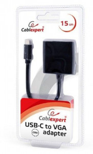 Adapter Type-C muški na VGA 15 pin ženski, Gembird AB-CM-VGAF-01, - Img 2