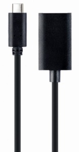 Adapter TYPE C na DisplayPort Gembird A-CM-DPF-02, 4K, 15 cm, black - Img 2