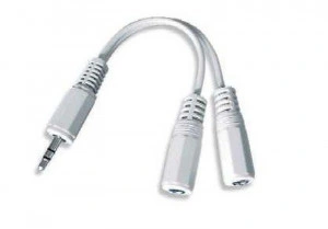 Audio adapter 1x3.5mm muški na 2x3.5mm stereo 10cm audio splitter kabl CCA-415 Gembird - Img 2