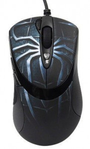 Gejmerski anti vibrate LASERSKI miš, A4Tech A4-XL-747H, 1000Hz/100-3600Dpi, sa tegovima, USB 123mm - Img 4