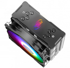 Hladnjak DeepCool GAMMAXX GT A-RGB UNI kuler 130W 120mm.Fan 500~1650rpm 64CFM 28dBa Intel/AMD 676g 4xpipes - Img 2