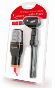 Mikrofon za računar, Gembird MIC-D-03, mikrofon sa tripodom 3,5mm black - Img 3