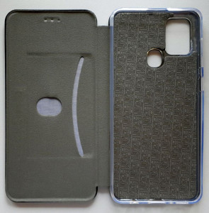 Preklopna futrola LEATHER za Samsung Galaxy SM-A217F, Galaxy A21s 2020 (6.5") crna - Img 2