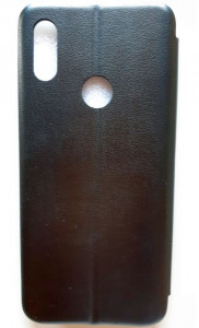 Preklopna futrola LEATHER za Xiaomi REDMI Note 7, Note 7 Pro 2019 (6.3"), crna - Img 3