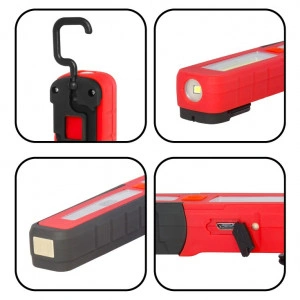 Punjiva LED baterijska lampa Prosto PL3419U, 3W + 1W - Img 2