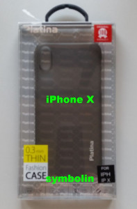 Silikonska maska za iPhone X  providna siva Platina - Img 3