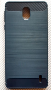 TPU maska BRUSHED za Nokia 1 Plus 2019 (5.45") crna ili teget - Img 2