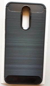 TPU maska BRUSHED za Xiaomi Redmi 8 2019, Redmi 8A 2019 (6.22") CRNA