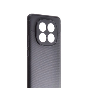 TPU maska CARBON za XIAOMI Redmi Note 15 Pro Plus 5G EU 2025 (6.83") crna