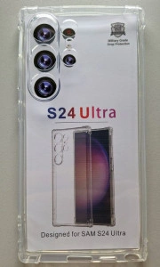 TPU maska CLEAR STRONG za SAMSUNG SM-S928B, Galaxy S24 Ultra 2024 (6.8") providna