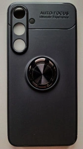 TPU maska MAGNET RING za SAMSUNG SM-S926B, Galaxy S24 Plus 2024 (6.7") crna