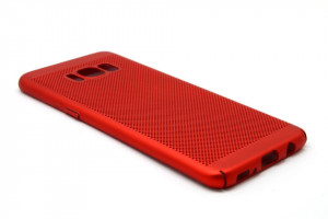 TPU/PC BREATH maska za Huawei P20, crvena - Img 3