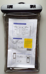 Univerzalna vodootporna futrola za smart telefone FLOAT, plava ili siva - Img 4