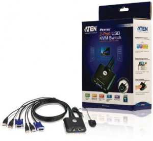 USB KVM switch s kablovima CS22U-AT ATEN 2-port - Img 5