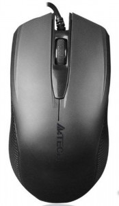 USB Opticki miš A4Tech A4-OP-760-UB, 1000Dpi Black - Img 2