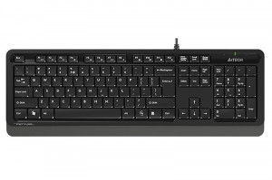 Žična USB tastatura USB A4tech A4-FK10 GREY Fstyler, sleek Multimedia comfort tastatura, FN funkcije, vodootporna, YU-LAYOUT - Img 4