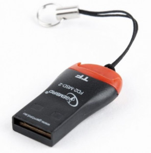 Čitač memorijskih kartica FD2-MSD-3 Gembird M2 MicroSD, privezak - Img 2