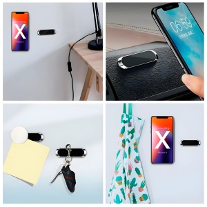 Držač za mobilni telefon ANVE F6 samolepljivi za kontrolnu tablu sa magnetom - Img 2