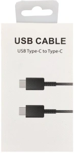 Kabl Type-C na Type-C, 3A PD, Gembird CCP-AMCM-AMCM-1.0b, crni, 1m