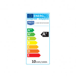 Led sijalica sa senzorom nivoa svetla E27 LS-A60-CW-E27/10-SUM 810 lm 220VAC - Img 3