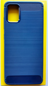 TPU maska BRUSHED za Samsung SM-A515F, Galaxy A51 2020 (6.5") CRNA ILI TEGET PLAVA - Img 1