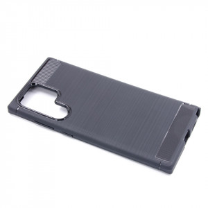 TPU maska BRUSHED za SAMSUNG SM-S918B, Galaxy S23 Ultra 2023 (6.8") CRNA - Img 2