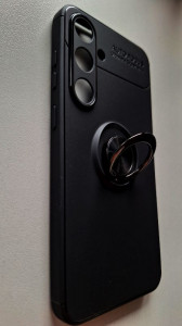 TPU maska MAGNET RING za SAMSUNG SM-S926B, Galaxy S24 Plus 2024 (6.7") crna - Img 2